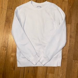 white crewneck